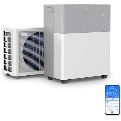 Midea PortaSplit 3,5 kW Mobile Split-Klimaanlage 12.000 BTU A++ ohne Montage